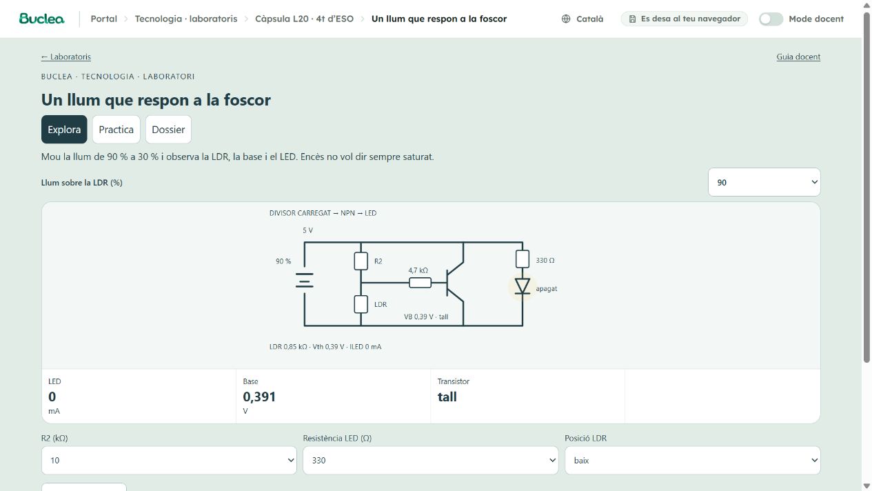 Simulador de circuits electrònics